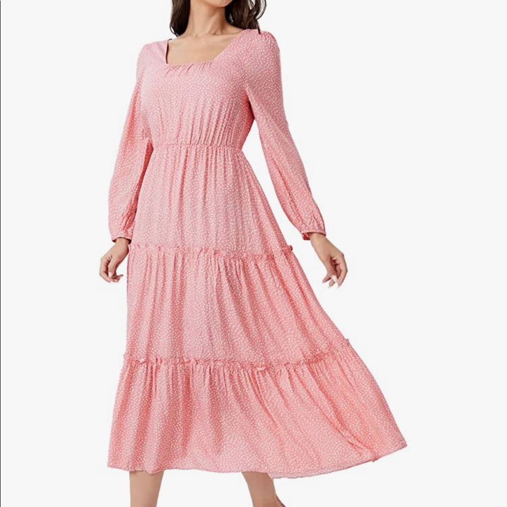 Pink dress!